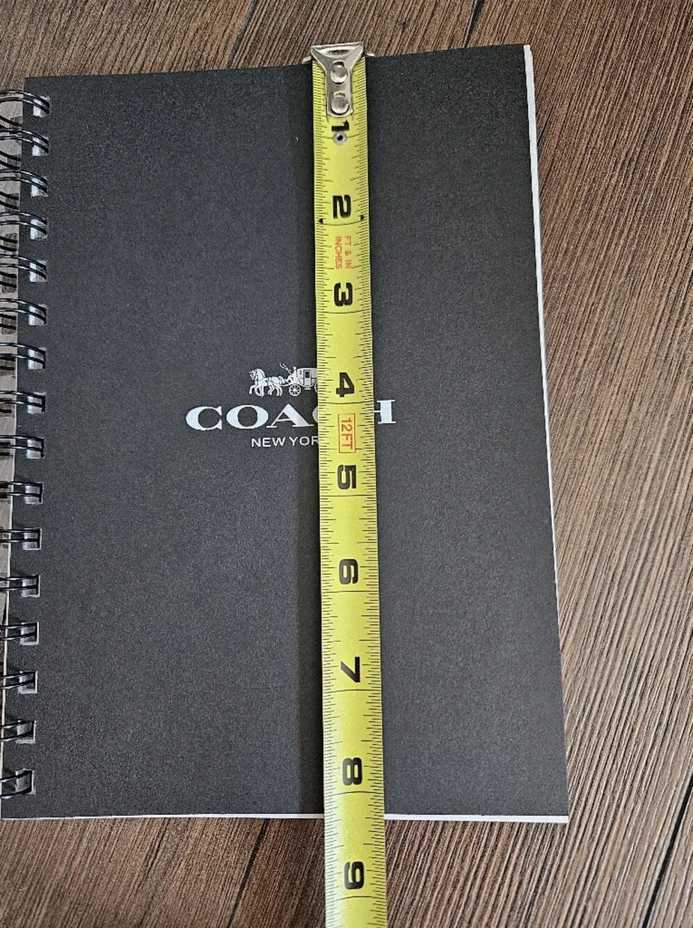 NEW COACH New York Spiral Notebook | Heritage Story | Protective Cover